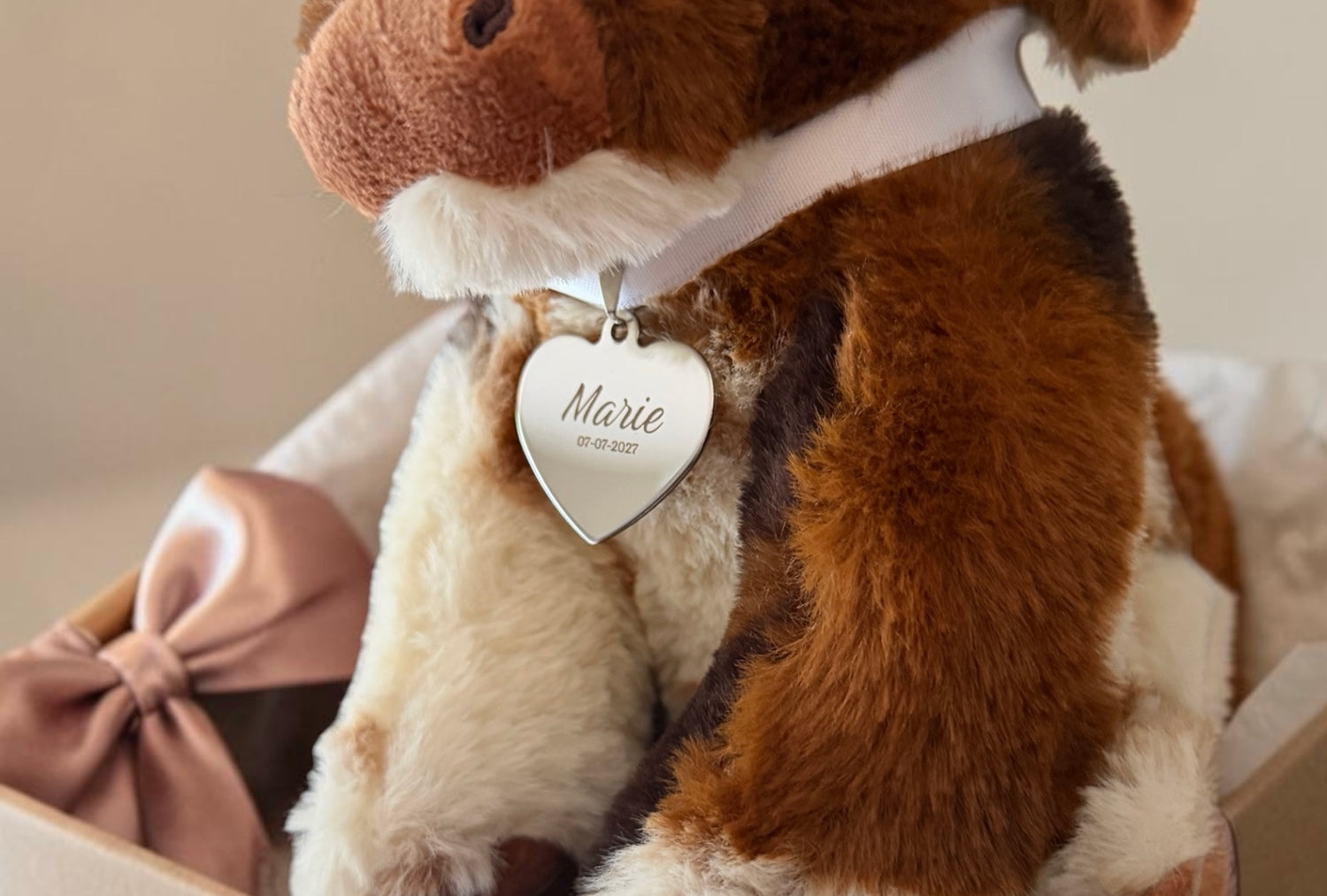 Een speciaal sieraad voor jouw knuffel
