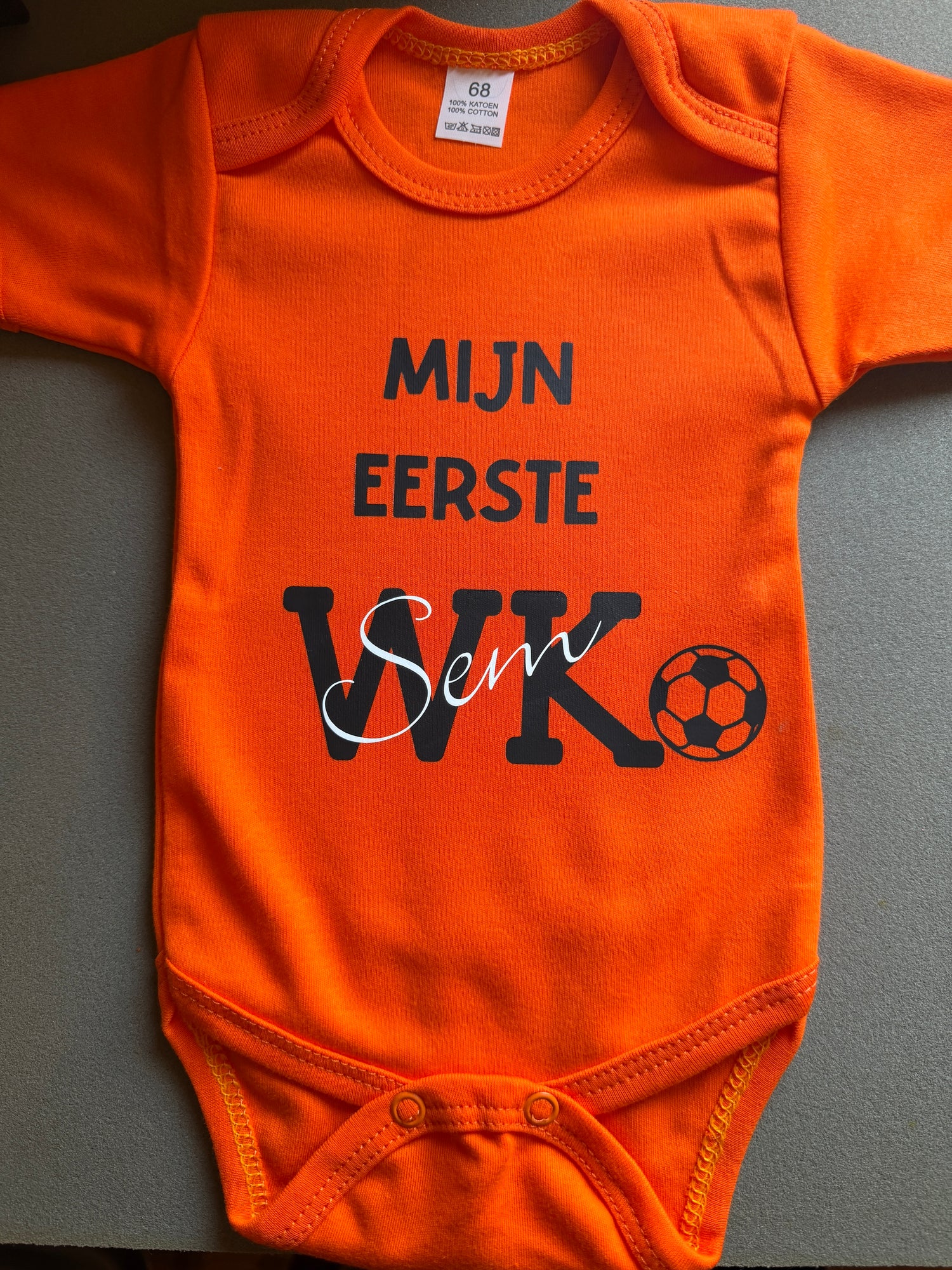 Mijn eerste WK romper | Oranje