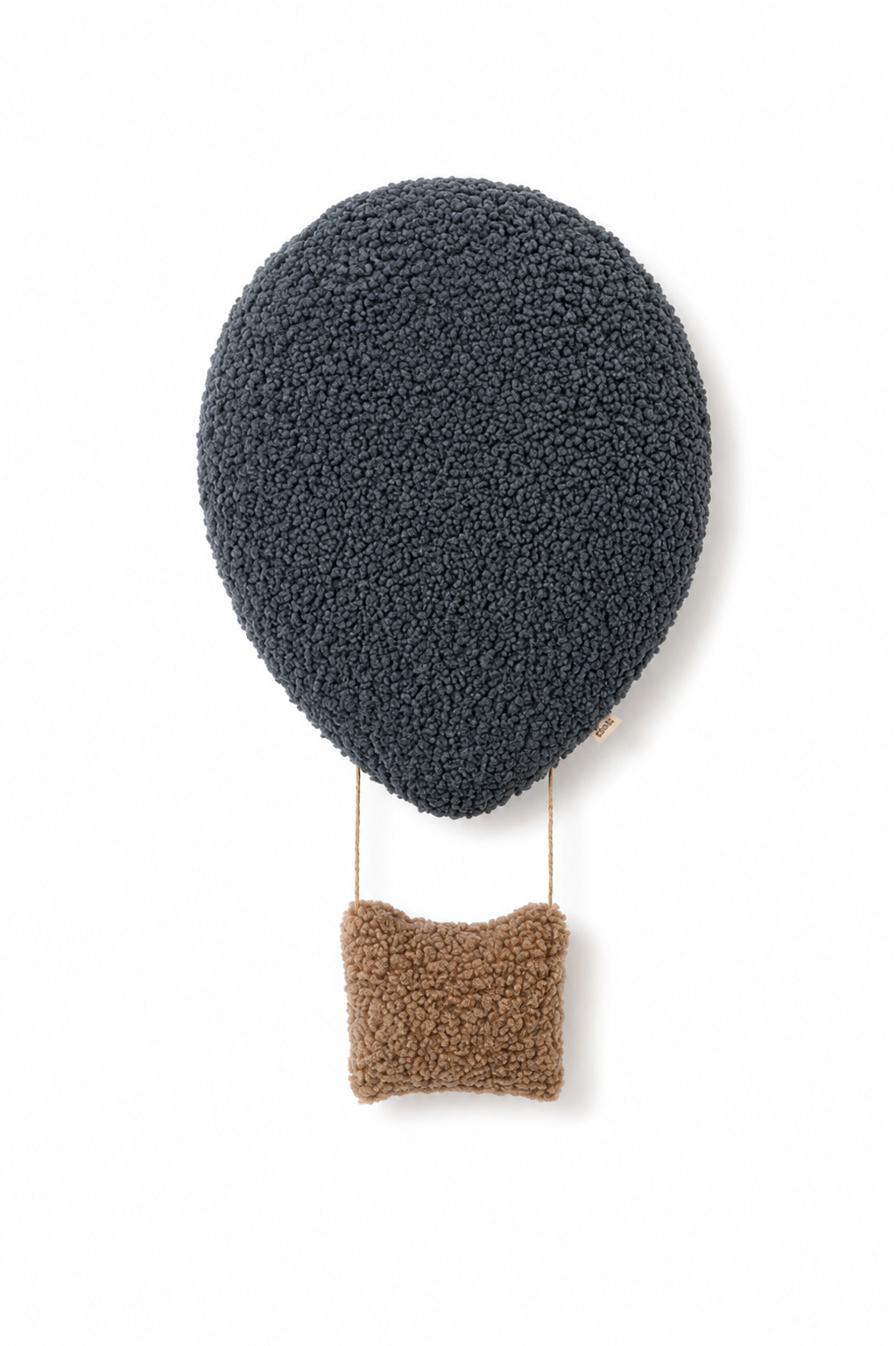 Hot Air Balloon Night Light with Name | Blue Taupe Brown