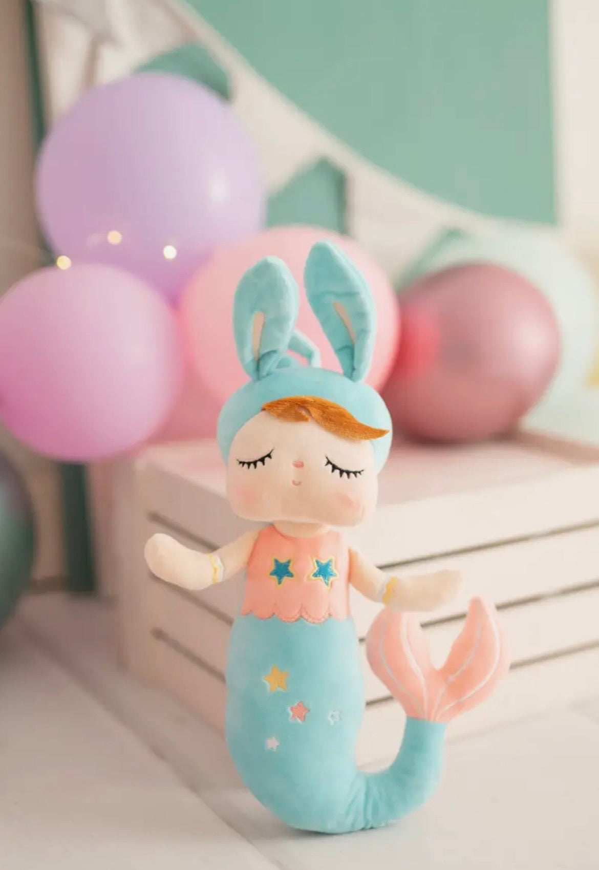 Blue Mermaid Doll