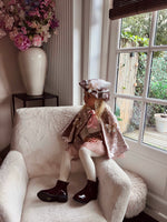 Luxe Pietencape oud roze 