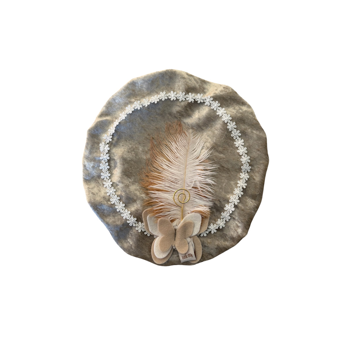 Luxe Pieten muts Beige 