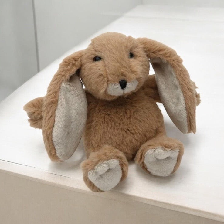 Mini konijn knuffel Bruin (14CM)