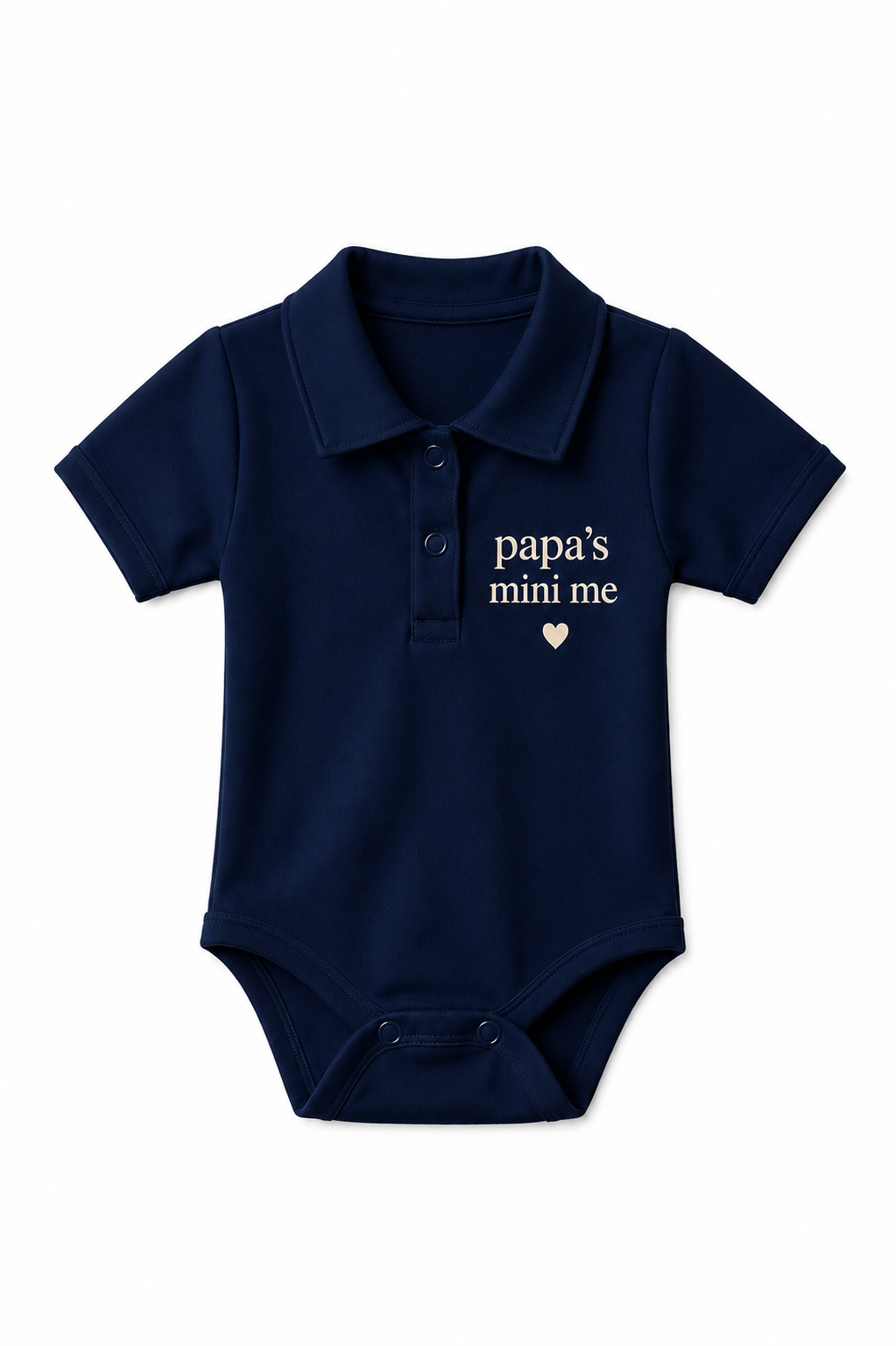 Papa's Mini Me romper | Blauw