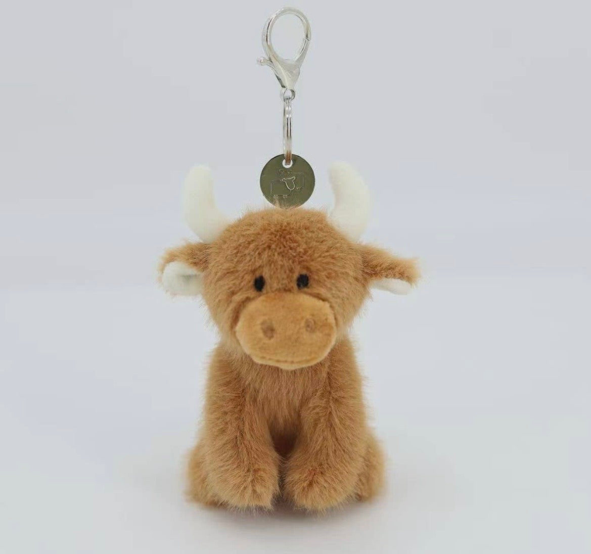 Bruine Schotse Hooglander Sleutelhanger