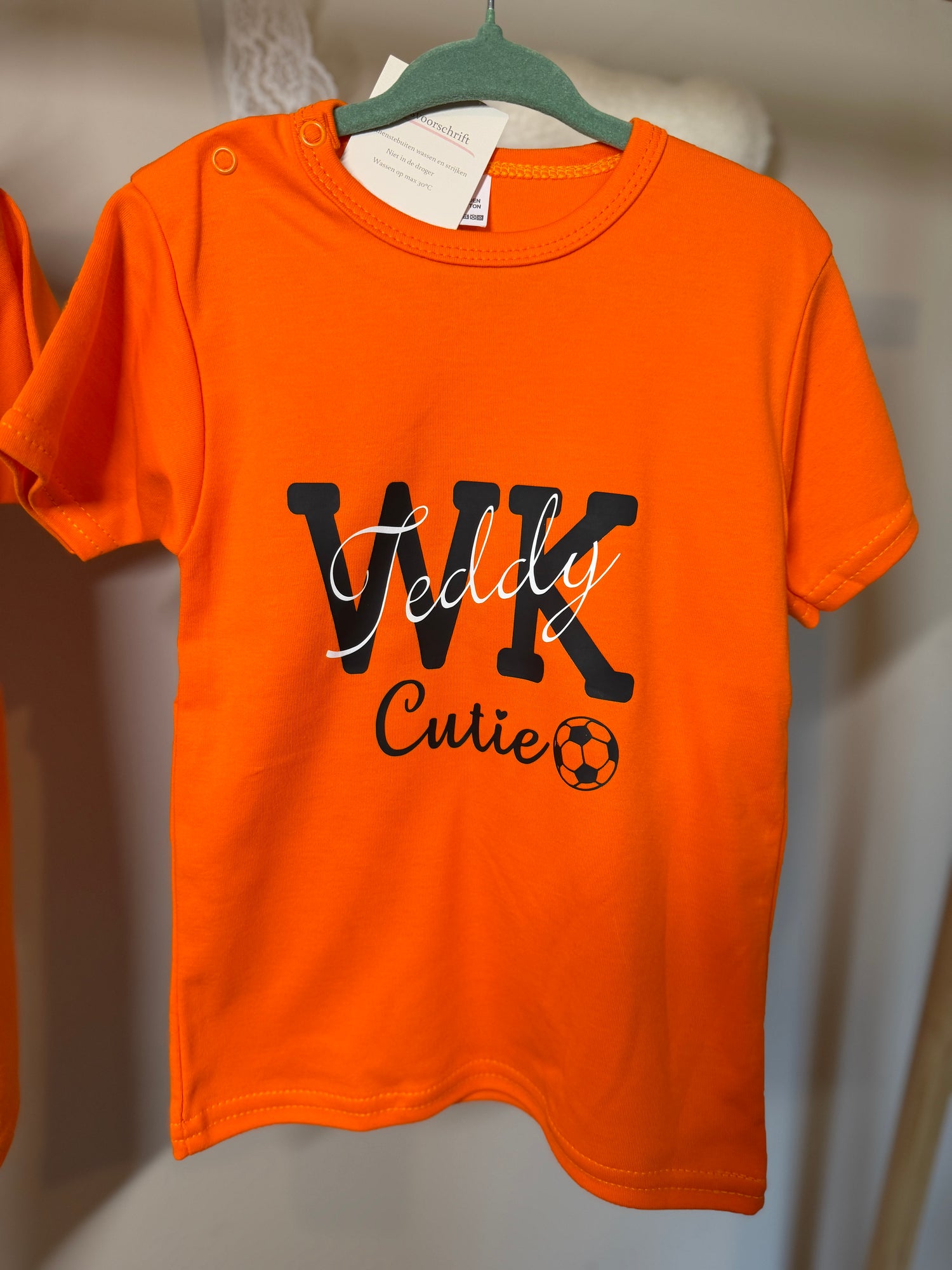 Wk Cutie T-shirt | Oranje